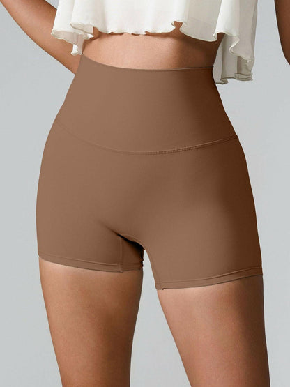 High Waist Active Shorts - Love Salve