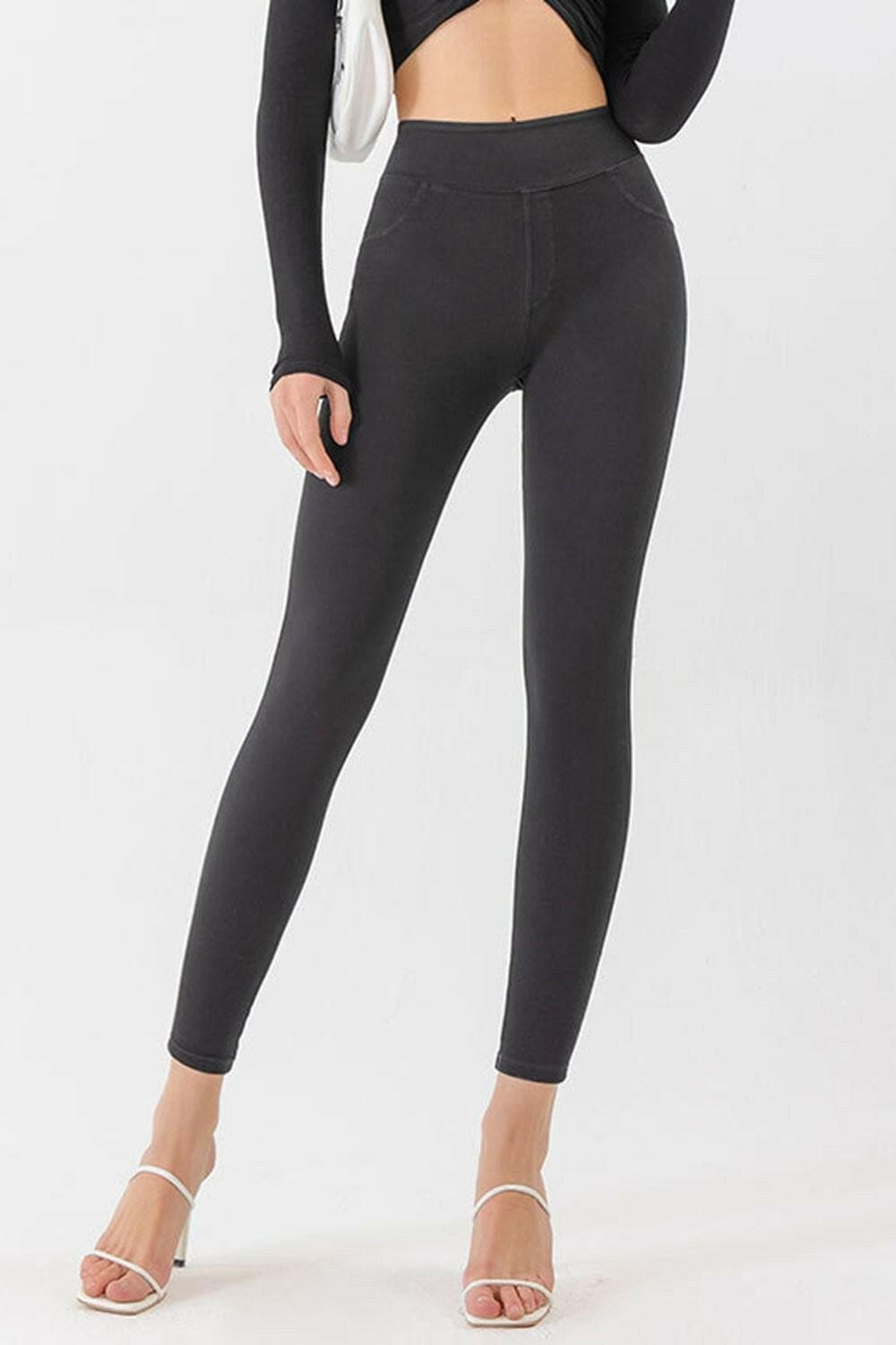 High Waist Skinny Jeans - Love Salve