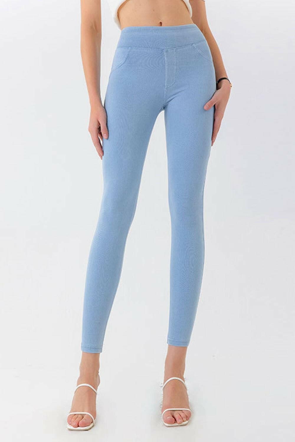 High Waist Skinny Jeans - Love Salve