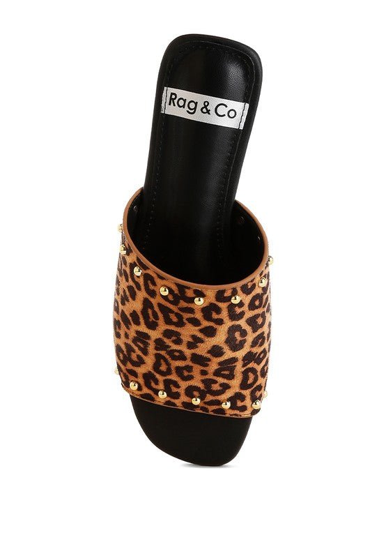 Hilsa Leopard Print Slip - On Flats for Stylish Comfort - Love Salve