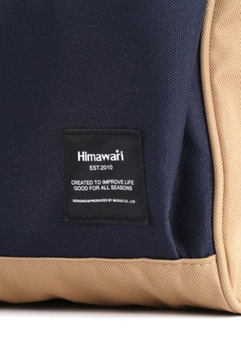 Himawari Contrast Waterproof Backpack Bag with Reinforced Edges - Love Salve