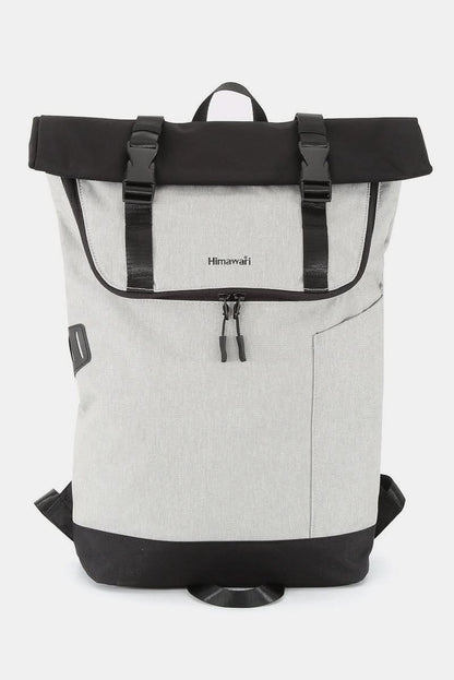 Himawari Contrast Waterproof Canvas Backpack Bag - Love Salve