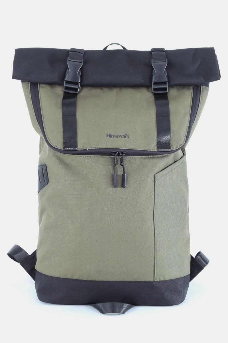 Himawari Contrast Waterproof Canvas Backpack Bag - Love Salve 