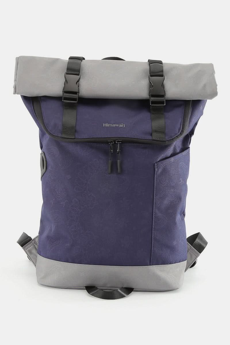 Himawari Contrast Waterproof Canvas Backpack Bag - Love Salve 
