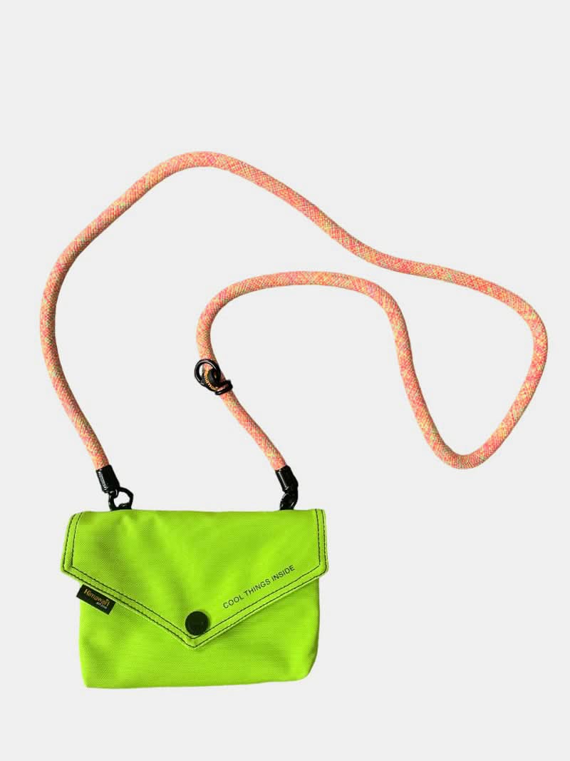 Himawari Solid Color Envelope Shape Crossbody Bag with Removable Strap - Love Salve 