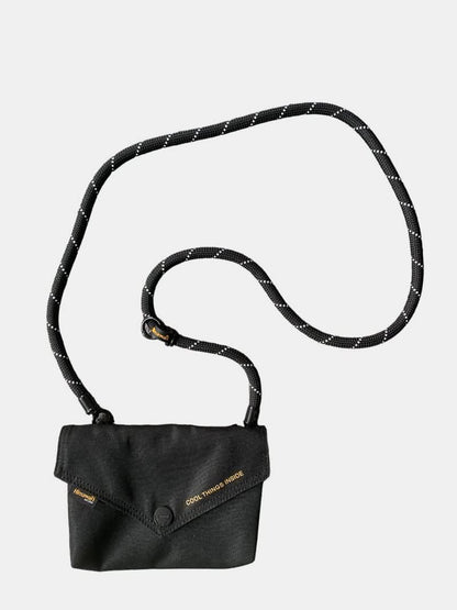 Himawari Solid Color Envelope Shape Crossbody Bag with Removable Strap - Love Salve 