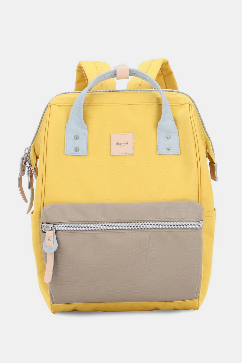Himawari Water Resistant Canvas Backpack Bag with Side Pockets - Love Salve