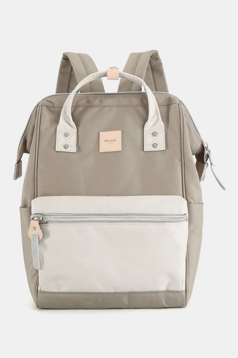 Himawari Water Resistant Canvas Backpack Bag with Side Pockets - Love Salve