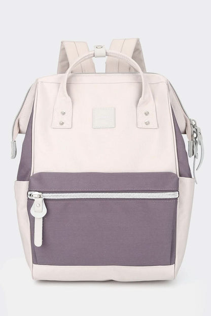 Himawari Water Resistant Canvas Backpack Bag with Side Pockets - Love Salve