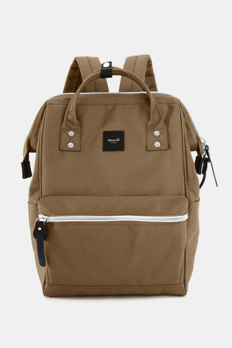 Himawari Water Resistant Canvas Backpack Bag with Side Pockets - Love Salve
