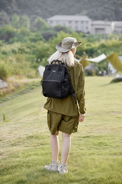 Himawari Waterproof and Anti - Theft Nylon Backpack Bag - Love Salve