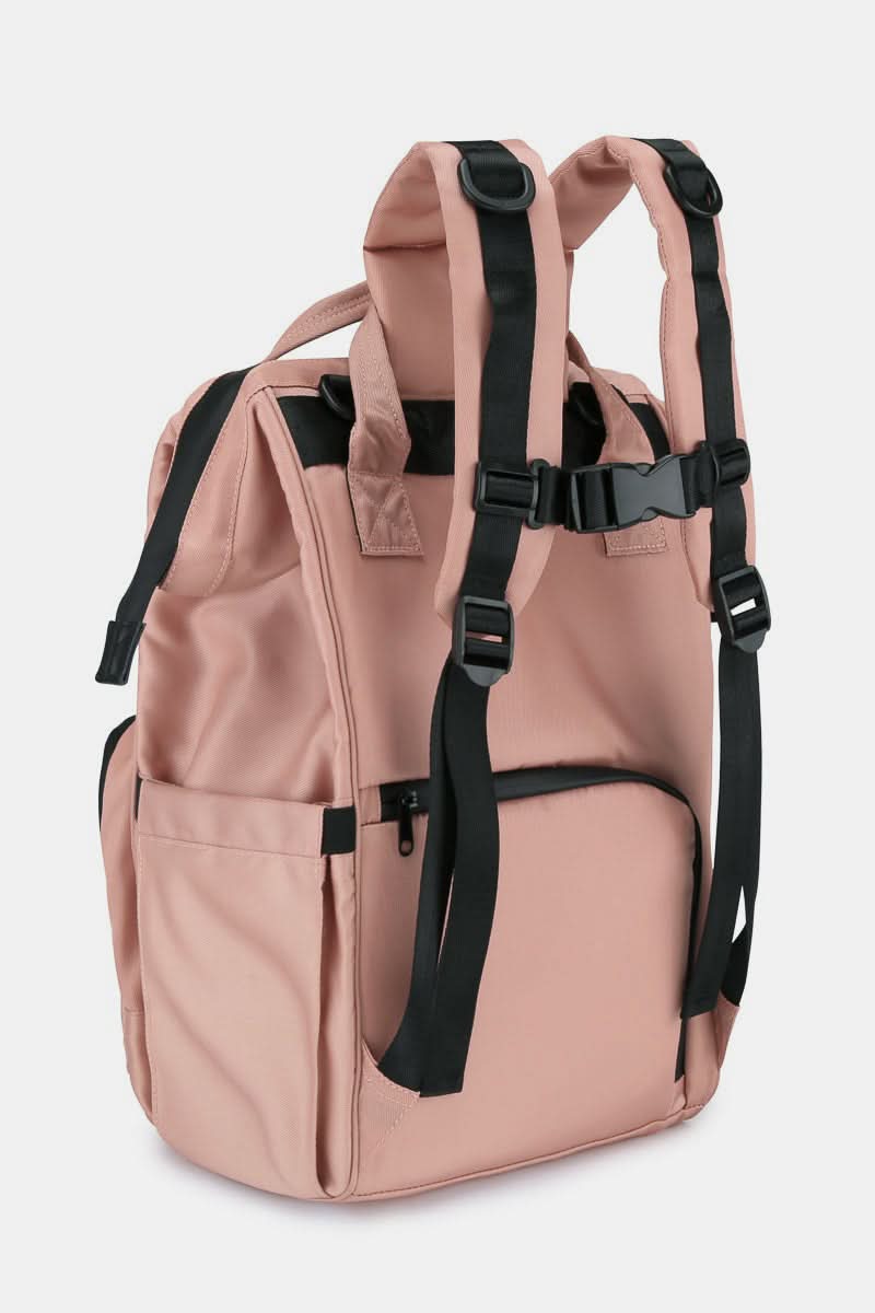 Himawari Waterproof and Anti - Theft Nylon Backpack Bag - Love Salve