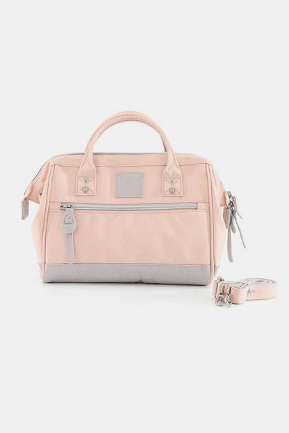 Himawari Waterproof Canvas Removable Strap Handbag - Love Salve