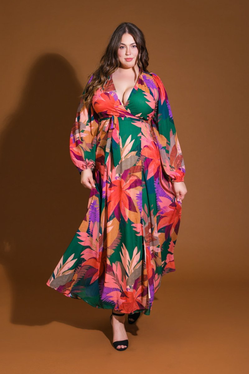 HONEY HUG WOVEN MAXI DRESS - Love Salve 