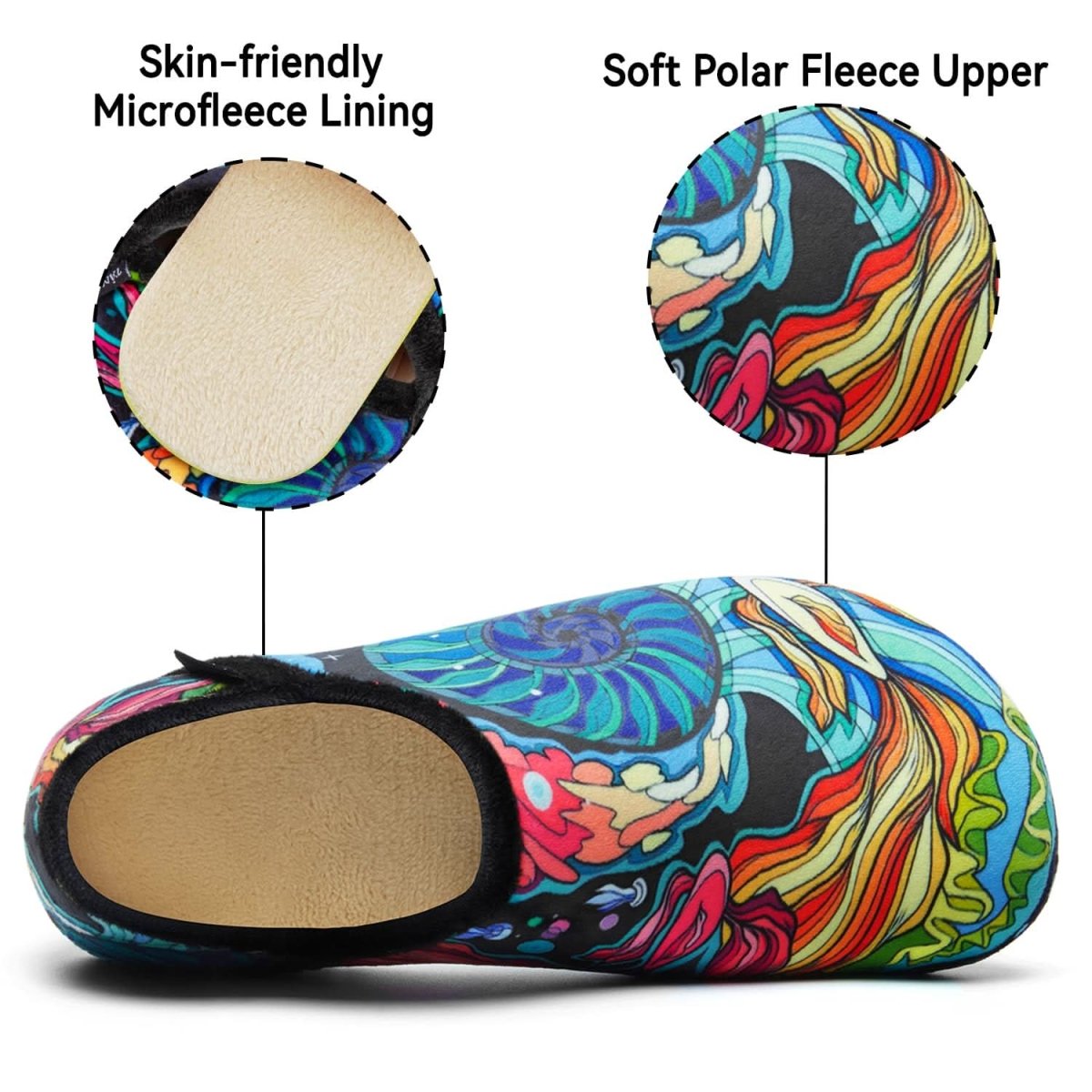 House Slippers for Women Men Indoor Barefoot Slippers Socks Furry Slip on House Shoes Cozy Comfy Slippers for Home Bedroom Travel Yoga - Love Salve 