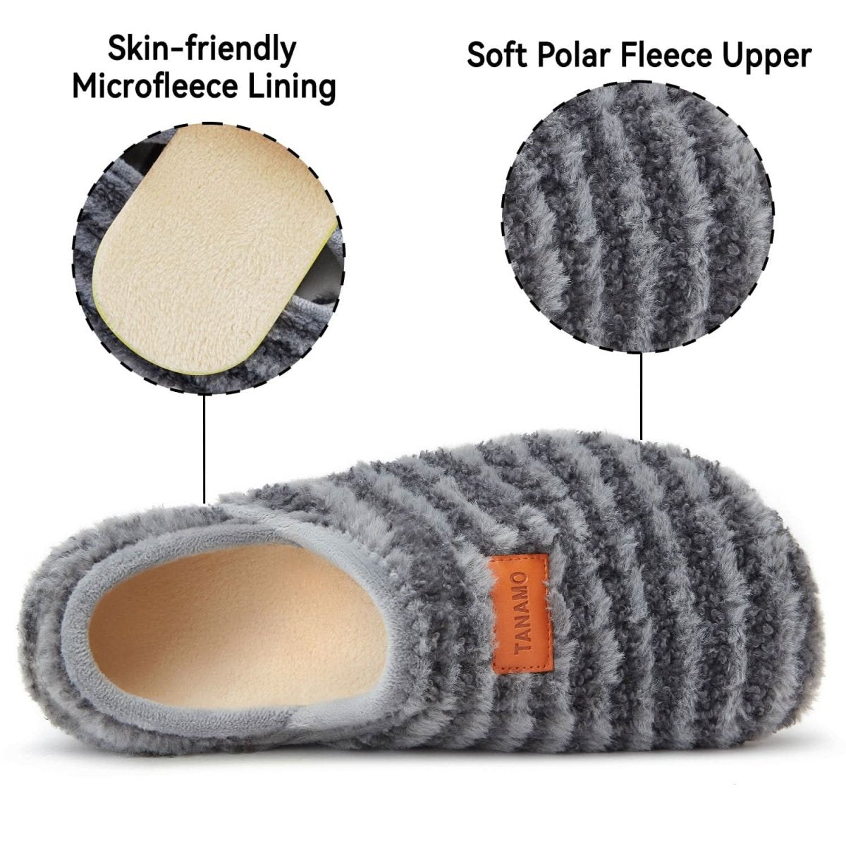 House Slippers for Women Men Indoor Barefoot Slippers Socks Furry Slip on House Shoes Cozy Comfy Slippers for Home Bedroom Travel Yoga - Love Salve 