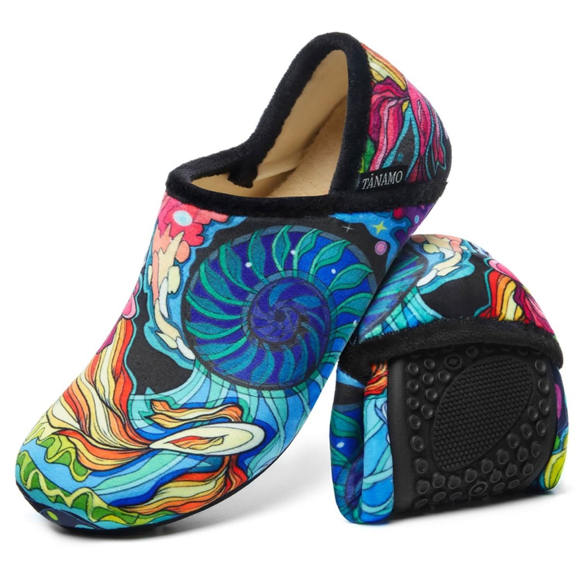 House Slippers for Women Men Indoor Barefoot Slippers Socks Furry Slip on House Shoes Cozy Comfy Slippers for Home Bedroom Travel Yoga - Love Salve 