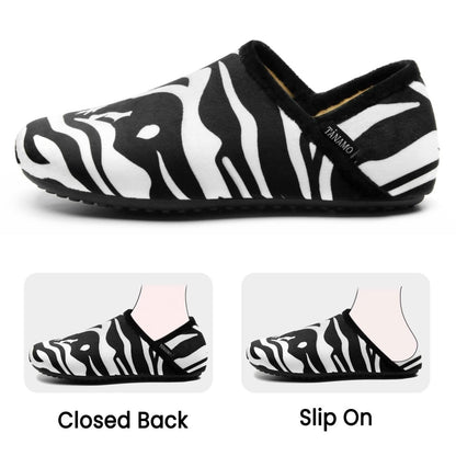 House Slippers for Women Men Indoor Barefoot Slippers Socks Furry Slip on House Shoes Cozy Comfy Slippers for Home Bedroom Travel Yoga - Love Salve 