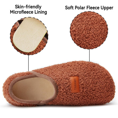 House Slippers for Women Men Indoor Barefoot Slippers Socks Furry Slip on House Shoes Cozy Comfy Slippers for Home Bedroom Travel Yoga - Love Salve 