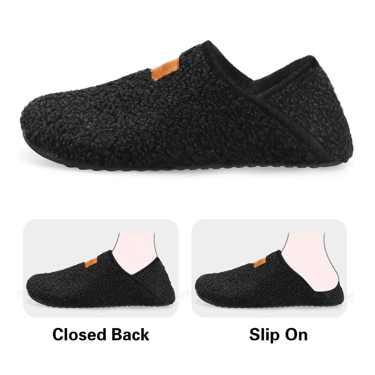 House Slippers for Women Men Indoor Barefoot Slippers Socks Furry Slip on House Shoes Cozy Comfy Slippers for Home Bedroom Travel Yoga - Love Salve 