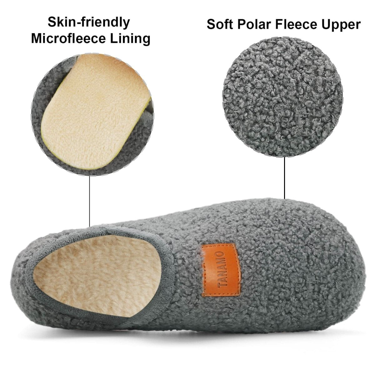 House Slippers for Women Men Indoor Barefoot Slippers Socks Furry Slip on House Shoes Cozy Comfy Slippers for Home Bedroom Travel Yoga - Love Salve 
