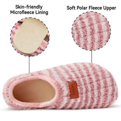 House Slippers for Women Men Indoor Barefoot Slippers Socks Furry Slip on House Shoes Cozy Comfy Slippers for Home Bedroom Travel Yoga - Love Salve 