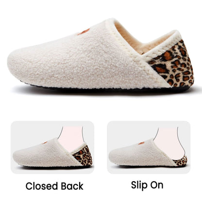 House Slippers for Women Men Indoor Barefoot Slippers Socks Furry Slip on House Shoes Cozy Comfy Slippers for Home Bedroom Travel Yoga - Love Salve 
