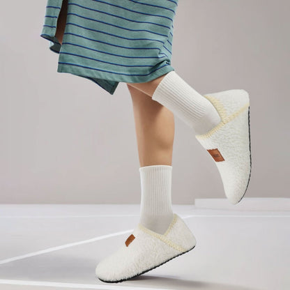 House Slippers for Women Men Indoor Barefoot Slippers Socks Furry Slip on House Shoes Cozy Comfy Slippers for Home Bedroom Travel Yoga - Love Salve 