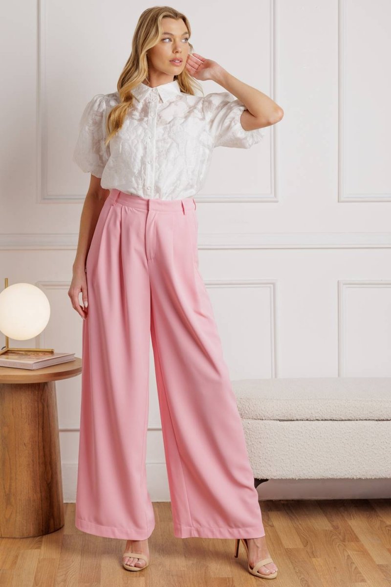 HOW CAN IT BE WOVEN PANTS - Love Salve 