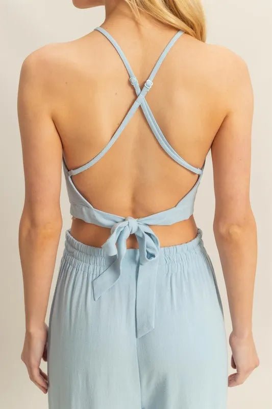 HYFVE Crop Top and Cargo Pants Set - Love Salve