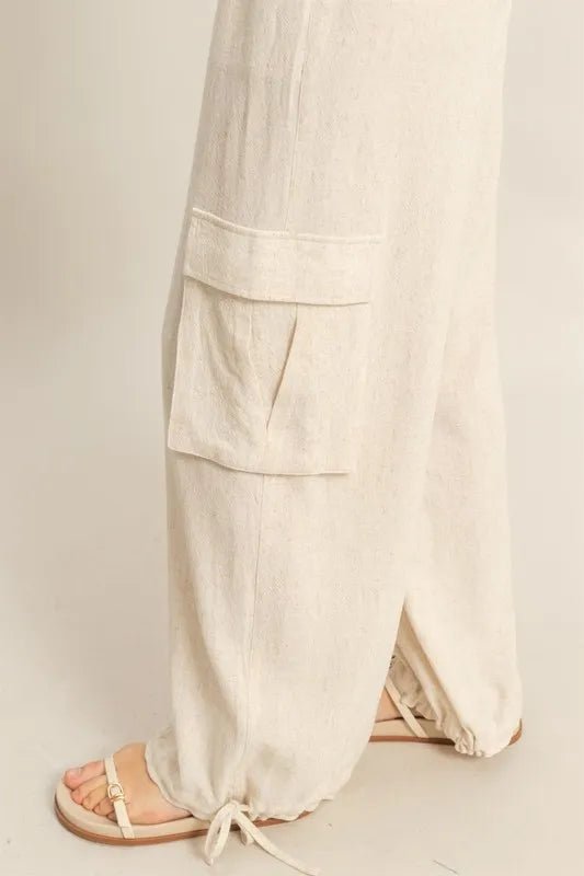 HYFVE Crop Top and Cargo Pants Set - Love Salve