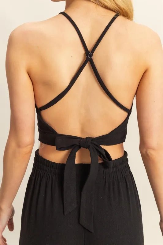 HYFVE Crop Top and Cargo Pants Set - Love Salve
