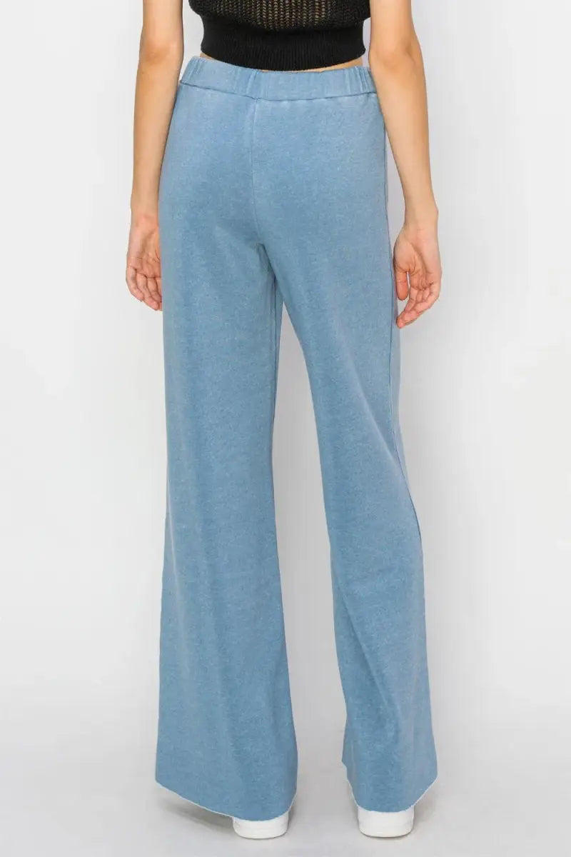 HYFVE Drawstring Wide Leg Pants for Effortless Style - Love Salve 