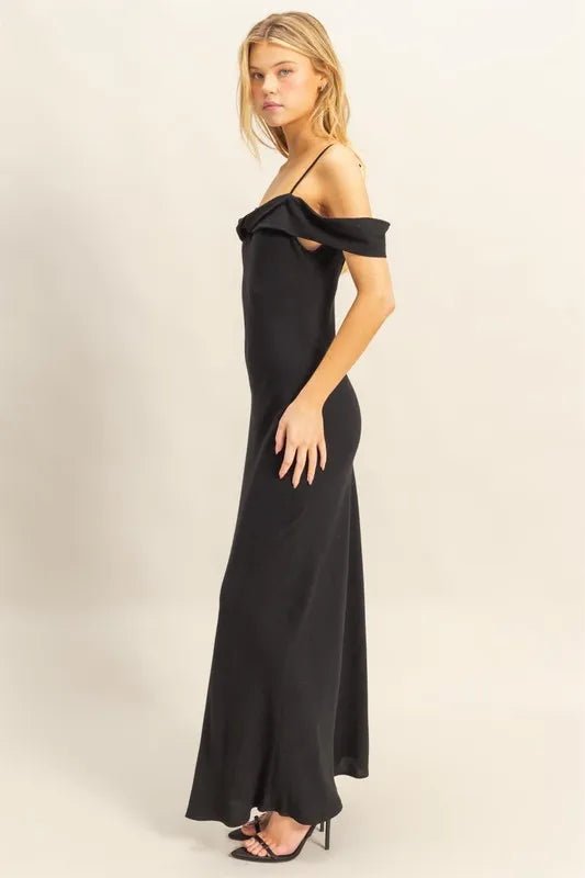 HYFVE Flattering Fit Cami Maxi Dress for Elegant Style - Love Salve 