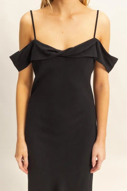 HYFVE Flattering Fit Cami Maxi Dress for Elegant Style - Love Salve 