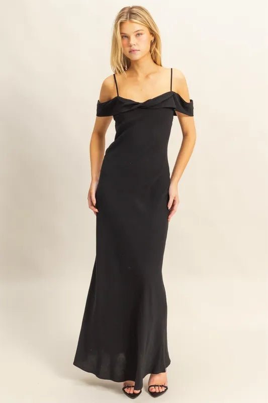 HYFVE Flattering Fit Cami Maxi Dress for Elegant Style - Love Salve 