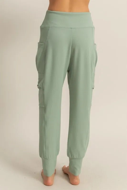 HYFVE High-Waist Pocket Detail Comfy Sweatpants for Women - Love Salve 