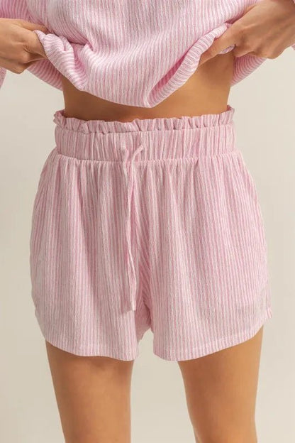 HYFVE Off Shoulder Top and Shorts Set - Love Salve