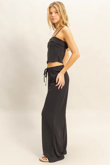 HYFVE Rib Knit Cami Top and Pants Set - Love Salve