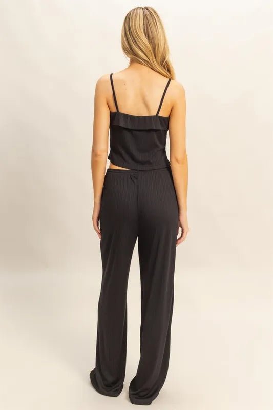 HYFVE Rib Knit Cami Top and Pants Set - Love Salve