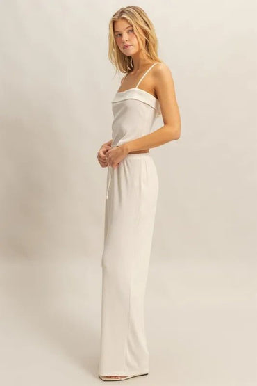 HYFVE Rib Knit Cami Top and Pants Set - Love Salve