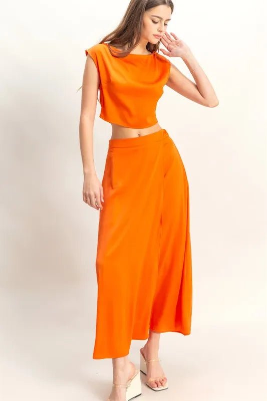 HYFVE Sleeveless Top and Maxi Skirt Set - Love Salve