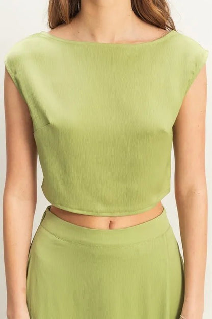 HYFVE Sleeveless Top and Maxi Skirt Set - Love Salve