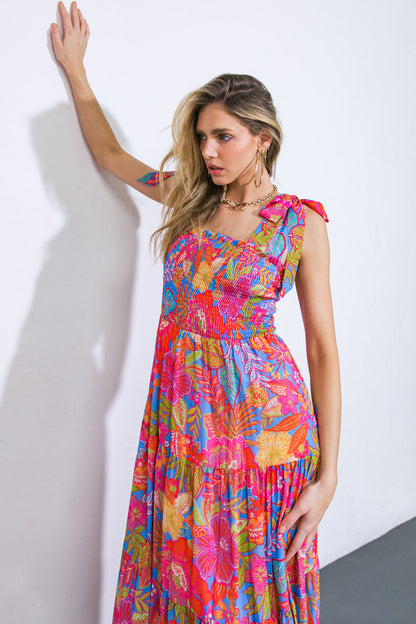 FIRST MEMORIES WOVEN MAXI DRESS