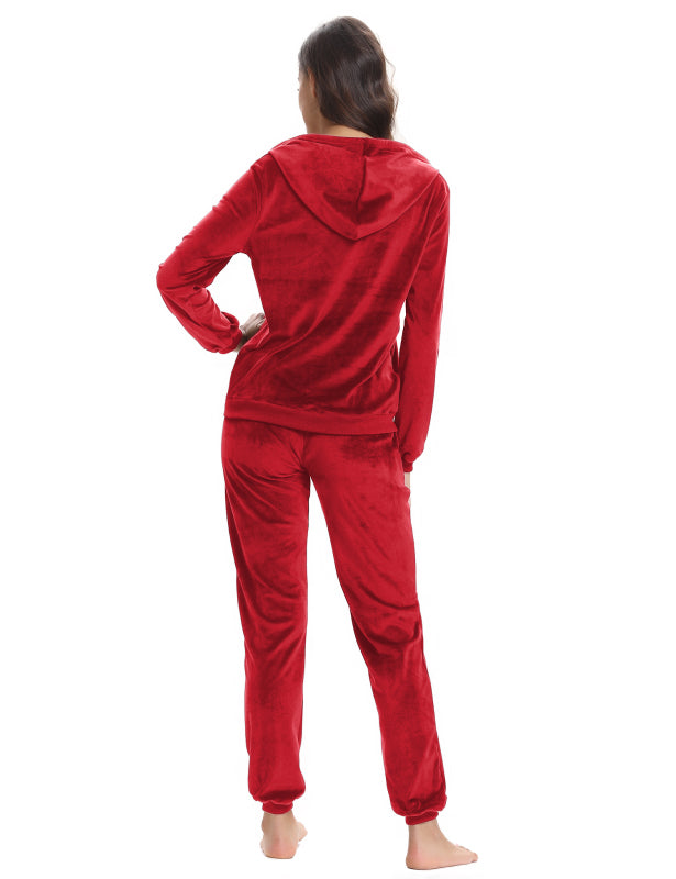 Cozy knit lounge set for women