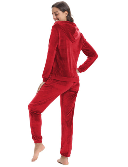 Cozy knit lounge set for women