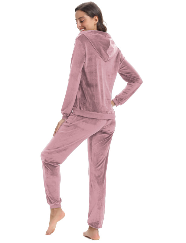 Cozy knit lounge set for women