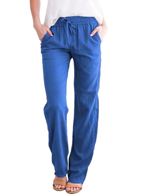 Cozy women's lounge pants with pockets