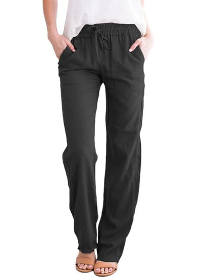 Cozy women's lounge pants with pockets