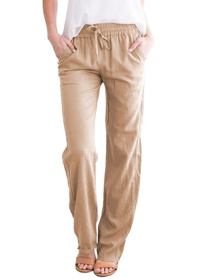 Cozy women's lounge pants with pockets